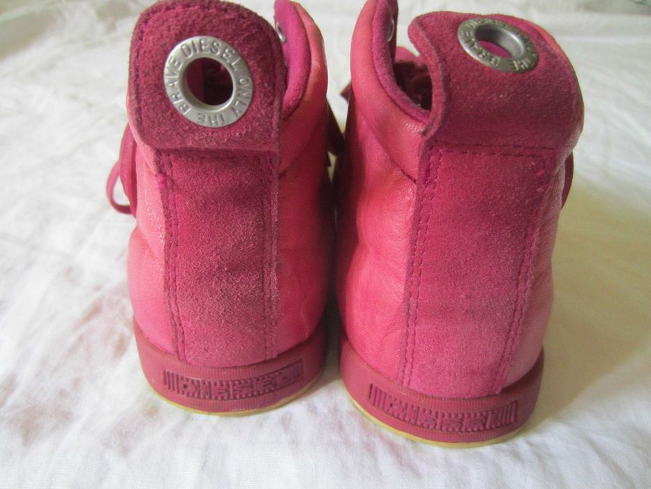 Ghete dama Diesel,Polly Battery Pink,mas. Eur38, stare f. buna