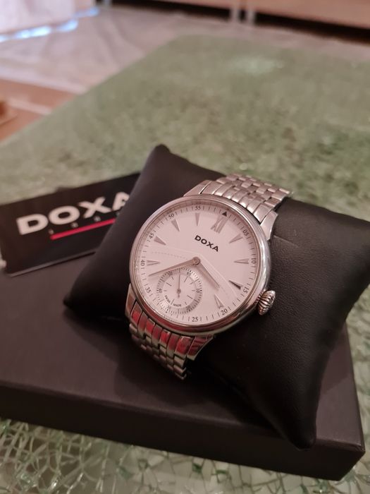 Ceas Doxa Vintage Mecanic Steel Silver