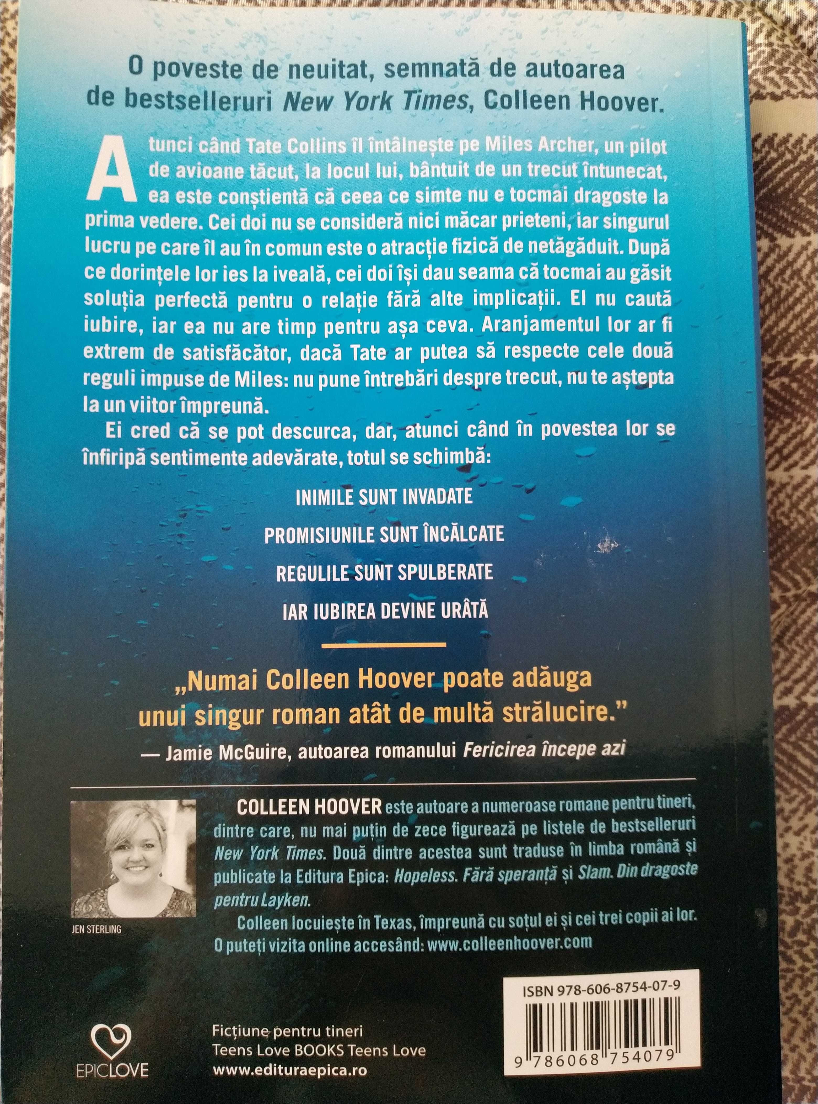 Ugly Love de Colleen Hoover -carte