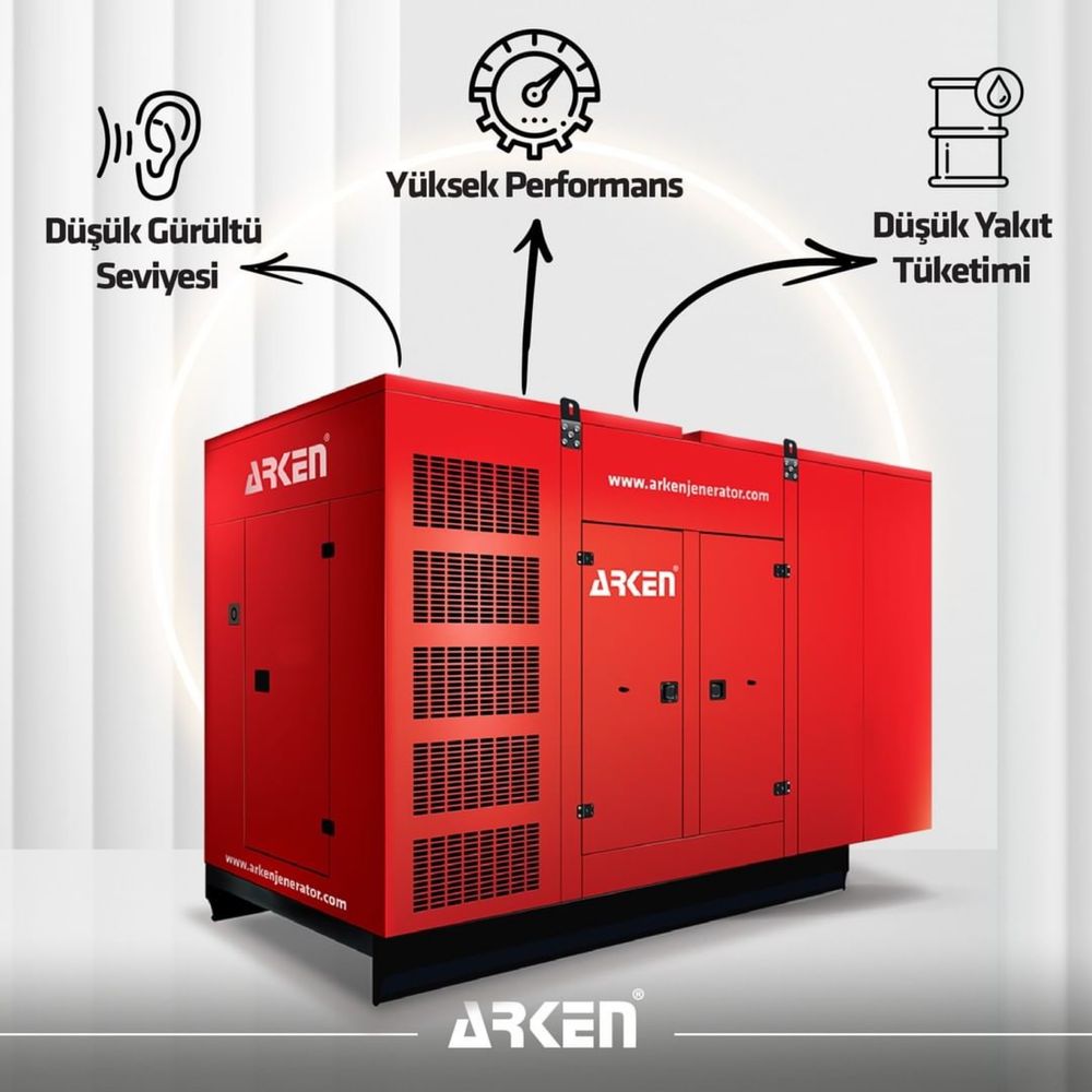 Генератор ARKEN 220KVA (176кВт)