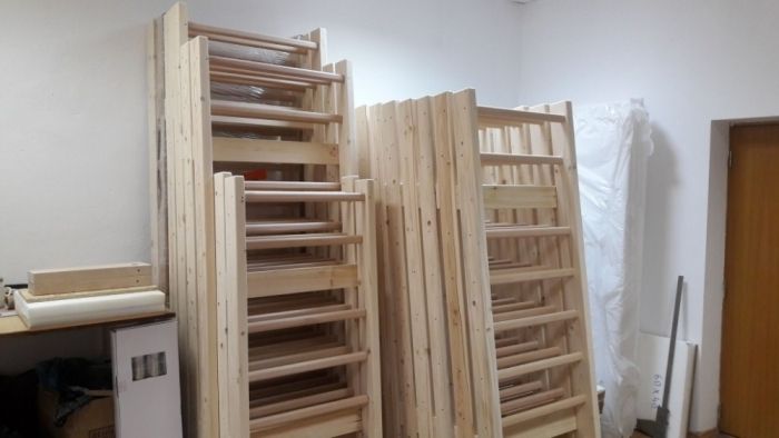 Spalier gimnastica 200/70 cm, 9 trepte, nelacuit