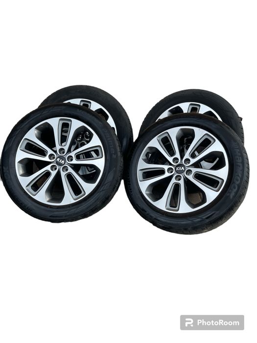 Set jante aliaj originale KIA cu anvelope de vara 235 55 R19