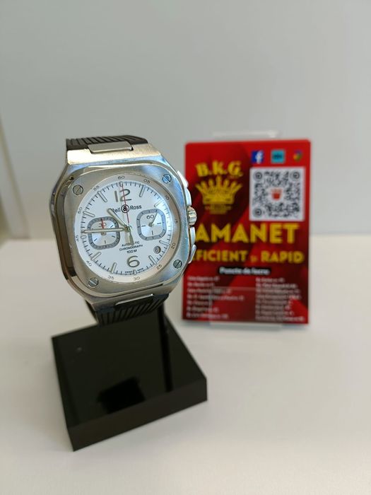 Ceas Bell & Ross White Hawk Editie Limitata Amanet BKG