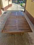 Masa terasa exterior 6 sau 8 persoane lemn