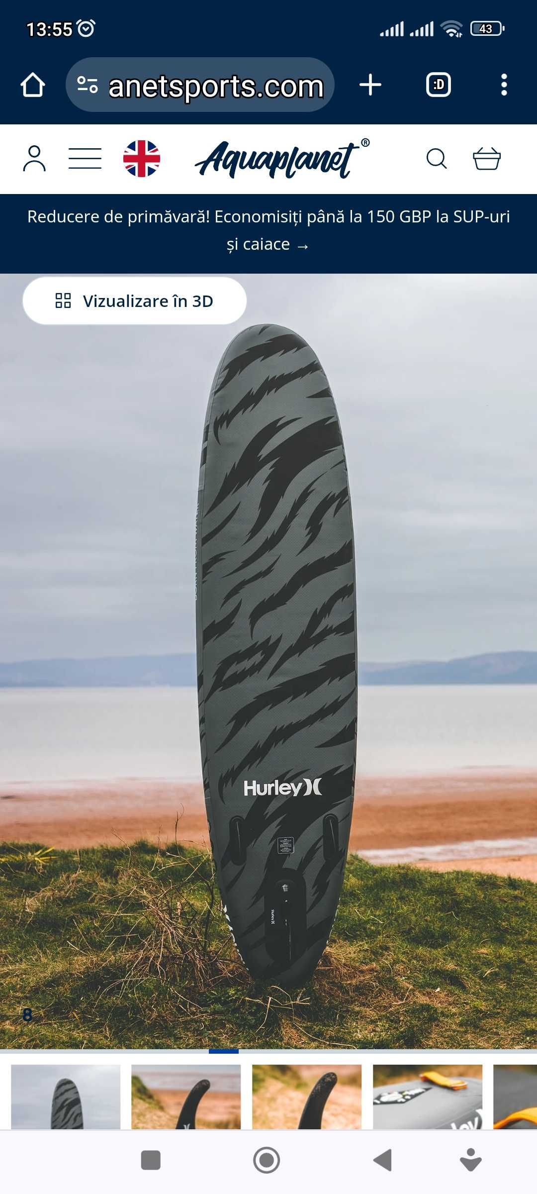 Paddle board Hurlei de vanzare