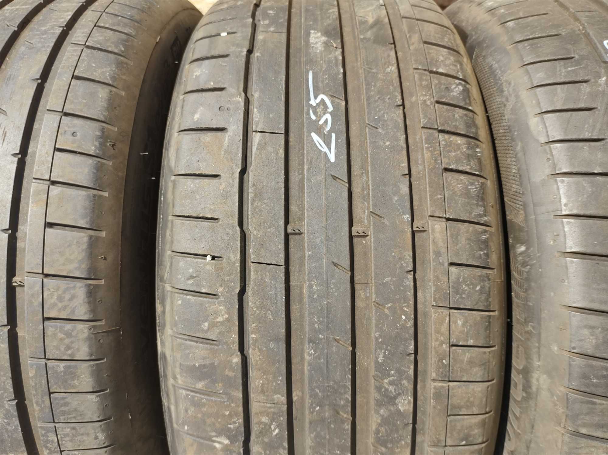 255/45/19 HANKOOK Ventus S1 evo3 2022г Около 5+мм SOUND ABSORBER TESLA