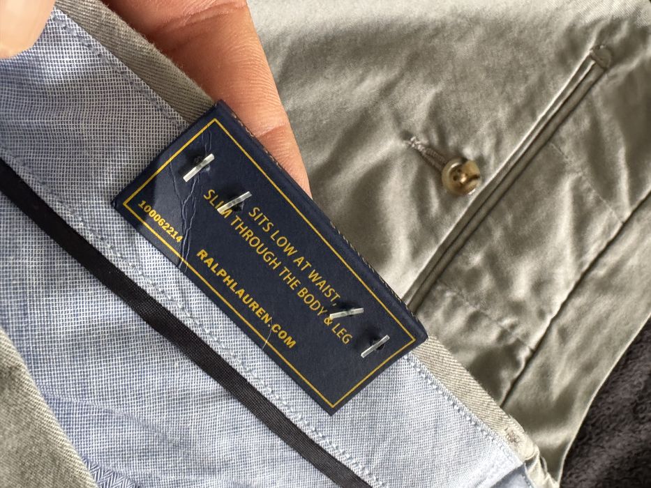 Ralph Lauren,pantaloni chino bărbați,NOI,măr.L(34)