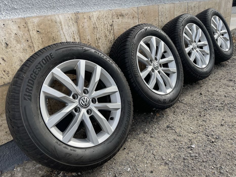 Jante 215 60 R16 M+S Iarna Originale VW Passat B8 T Roc Transporter T4