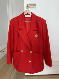 Винтажный красный пиджак Диор Dior