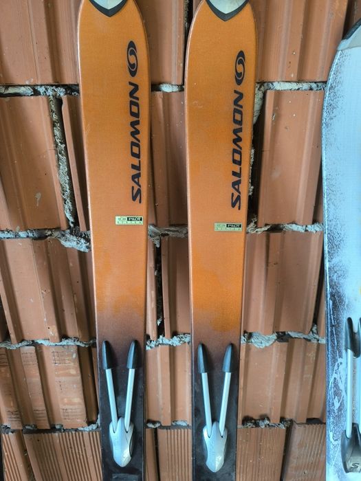Set 3 perechi de schiuri Salomon – 175–180 cm | Stare foarte bună