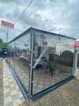 Folie terasa transparenta terase și foisoare Cristal tratata UV