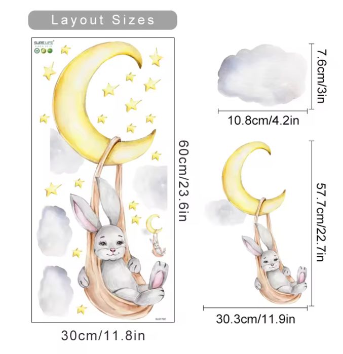 Стикери за стена различни видове -детски и за големи