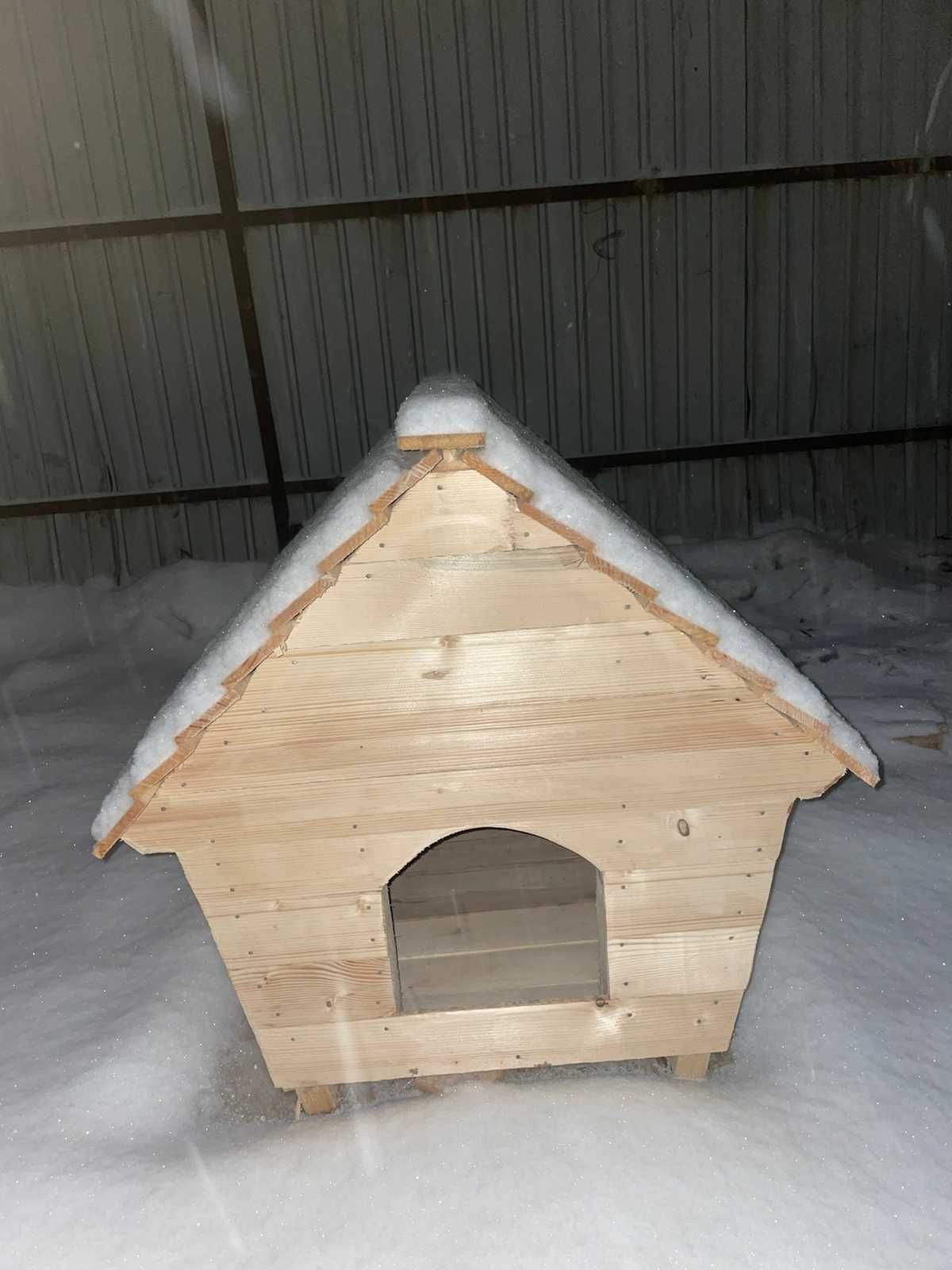 Будка для собаки на зиму теплая утепленная будка Собачьи Домик Большой