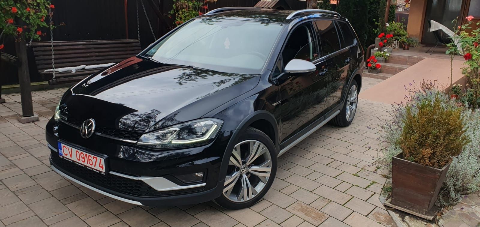 VW Golf 7 alltrack-4x4-2017-2,0 tdi-150 cp-132000 km-E6-variante auto