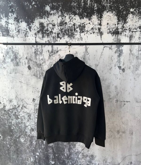 Черен мъжки суичър Balenciaga*