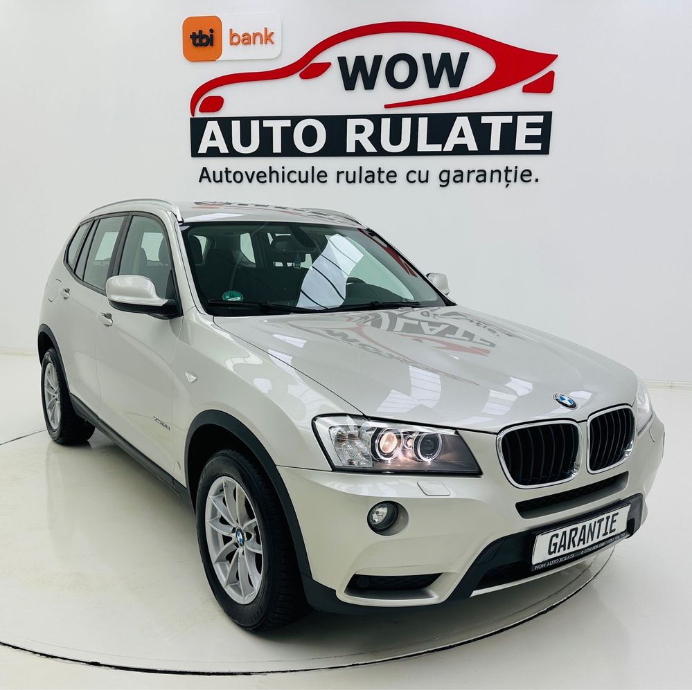 BMW X3 4X4 2012 2.0D E5 GARANTIE Rate Avans 0 Doar Cu Buletin