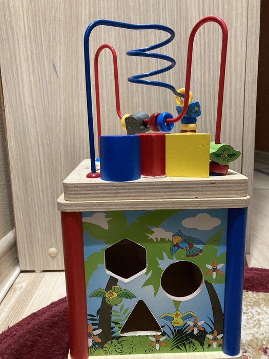 Cub din lemn Playtive, multifunctional