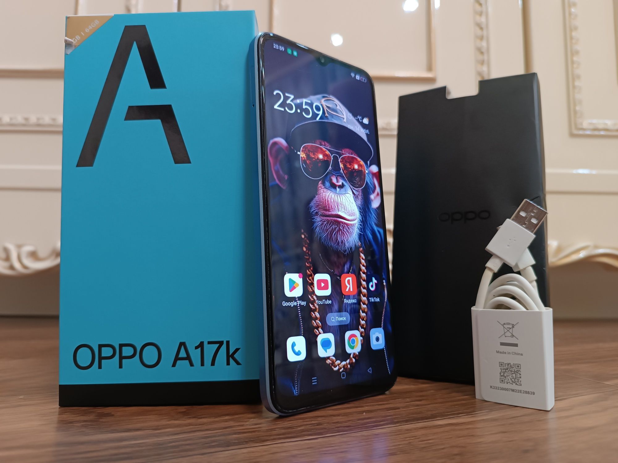 OPPO A17k, ДЁШЕВО в хорошем состоянии.