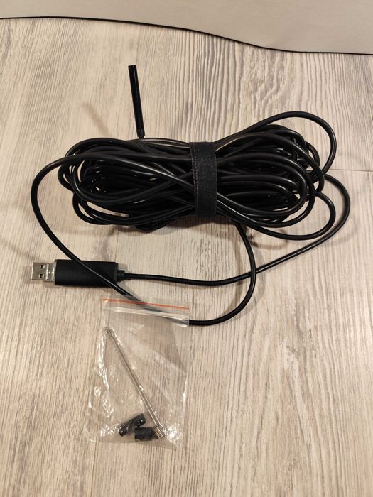 Mini Camera endoscop USB cu fir lung ingusta pentru inspectie tevi etc