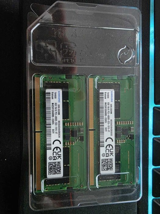 Memorie RAM Laptop Samsung DDR 5 16 gb ( 2x8 Gb)
