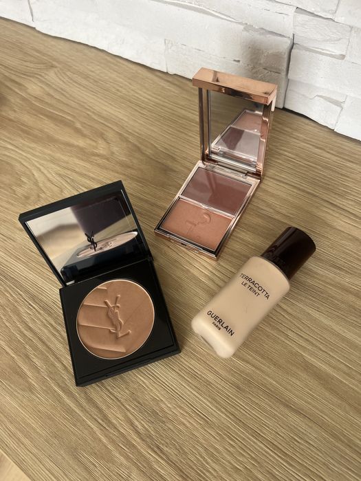 YSL bronze/Dior/Guerlain Terracotta/Patrick Ta/Huda beuty