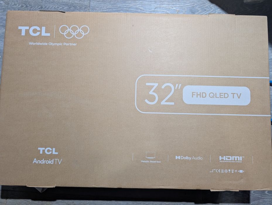 Televizor QLED Smart TCL 32S59K, Full HD, HDR, 81 cm