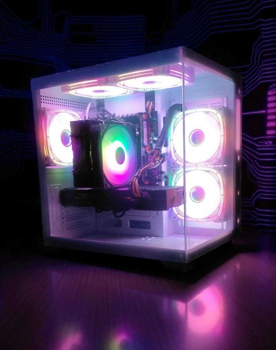 Calculator Gaming Ryzen 5500, 16GB DDR4, RTX 3060 12GB DDR6, 512 SSD