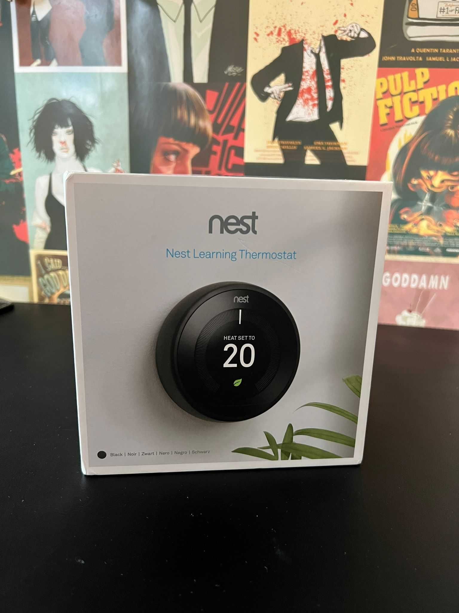 Google Nest 3rd generation Negru nou