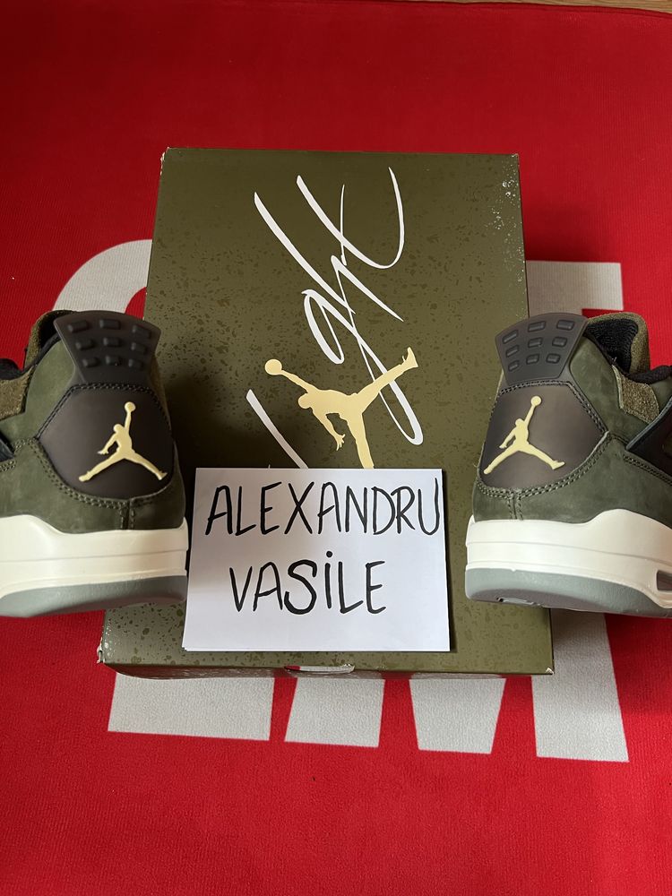 Jordan 4 Craft Olive