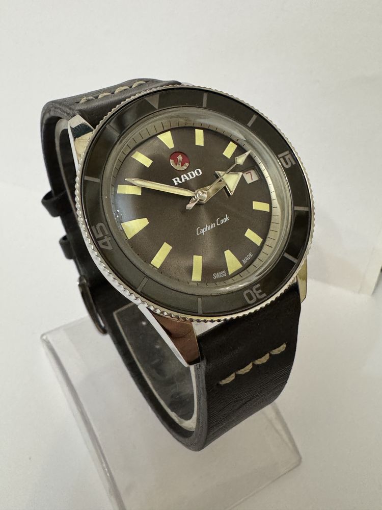 Rar! Rado Captain Cook, Hyperchrome 37mm, automatic. Swiss made.