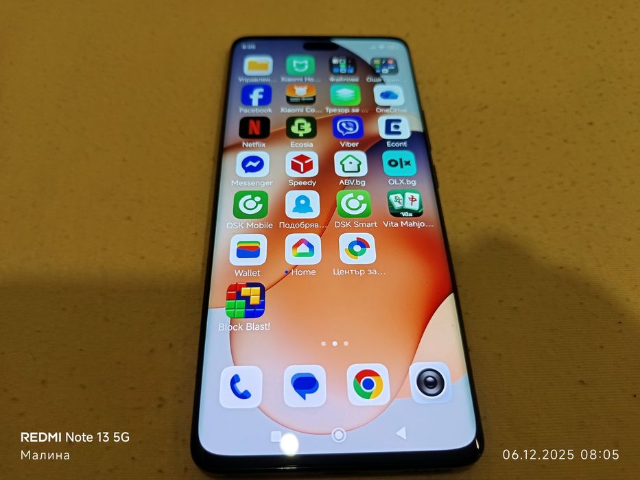 Xiaomi Mi 13 Lite 5G 8+4 Ram/256 Rom