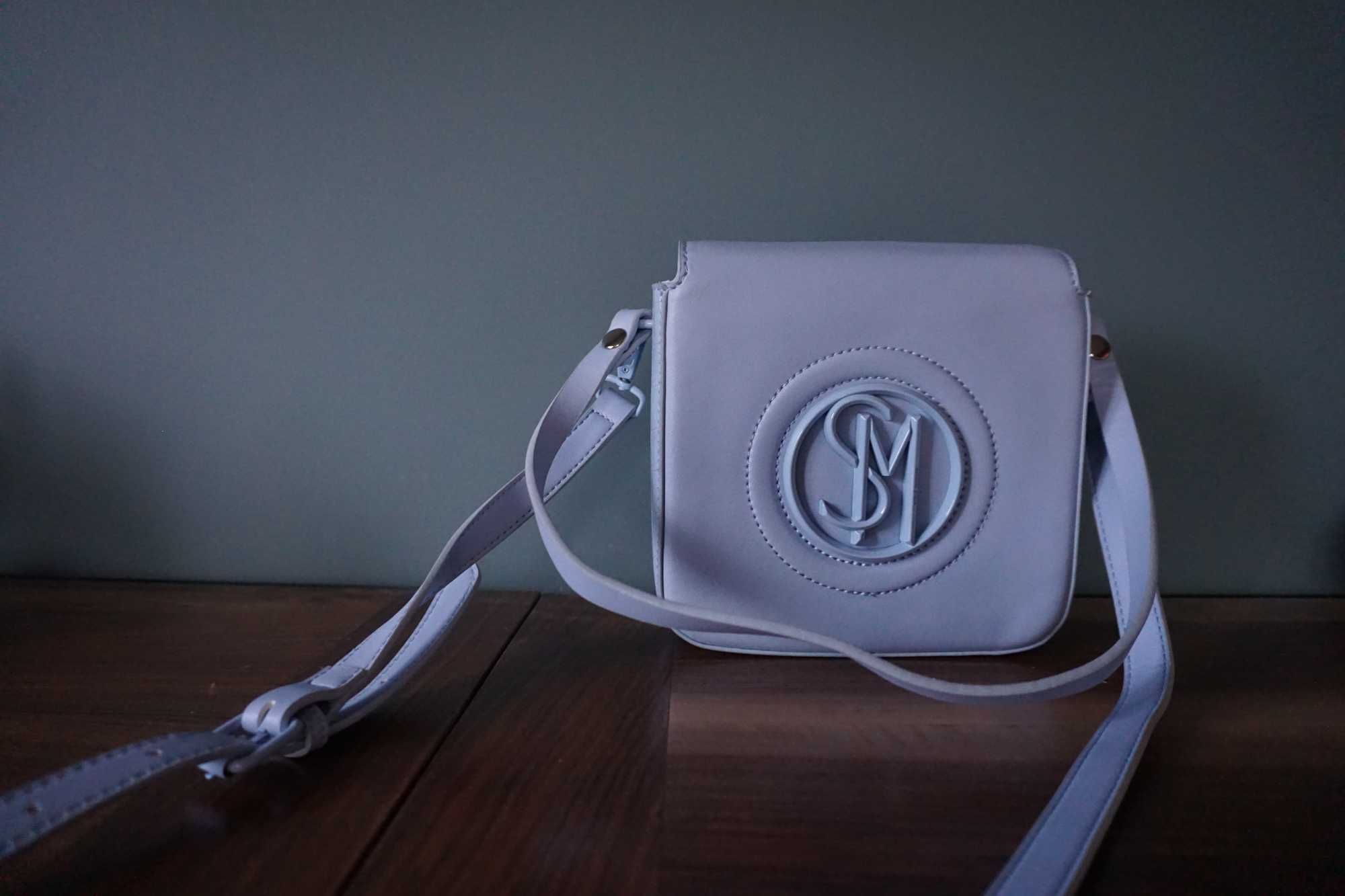 Светло синя чанта на Steve Madden