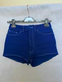 Givenchy сини дънкови къси панталонки размер 38