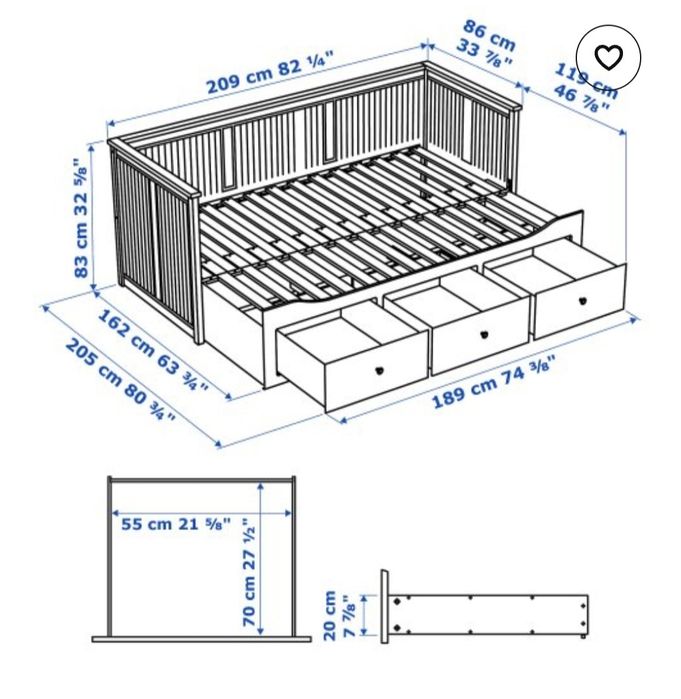 Легло - единично/двойно