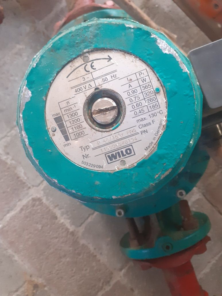 Pompa wilo P 40 160/r PN 6.