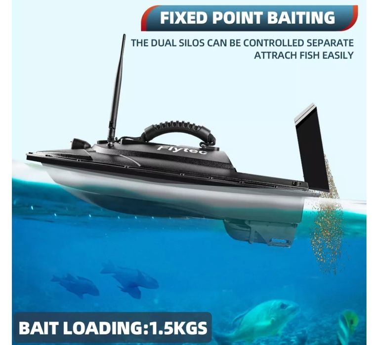 Лодка за захранка Flytec 2011-5 RC BaitBoat захранка