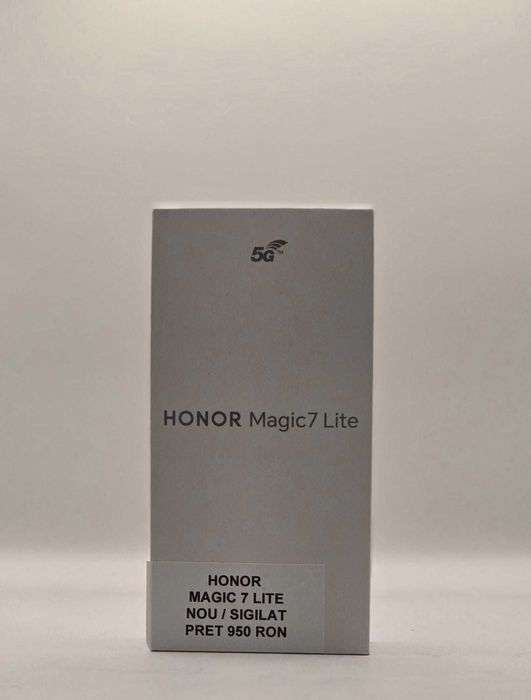 HONOR Magic 7 Lite / 256GB / Sigilat / NOU * Krom Amanet Margeanului *