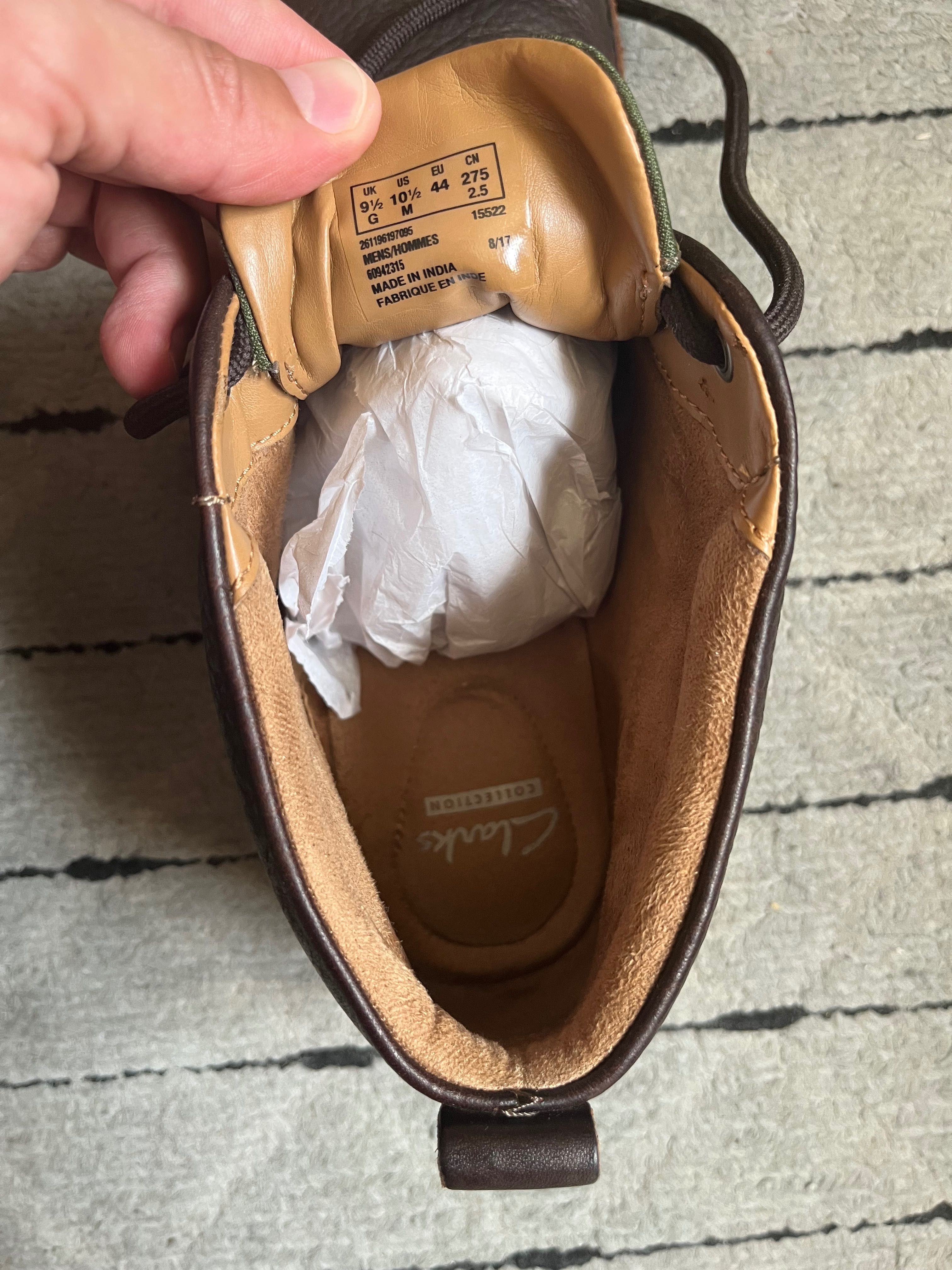 Мъжки Кожени обувки Clarks Edgewick размер 44