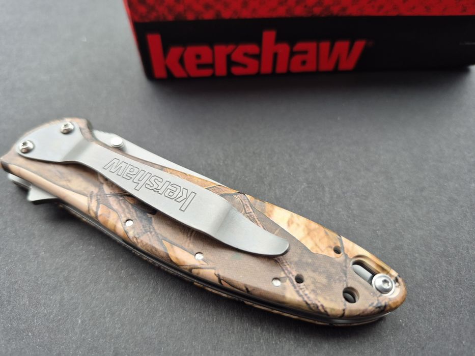 Сгъваем джобен нож Kershaw Leek Camo Assisted Flipper KS1660