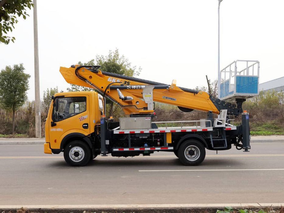 Аренда автовышки 34м. Высотные работы любой сложности