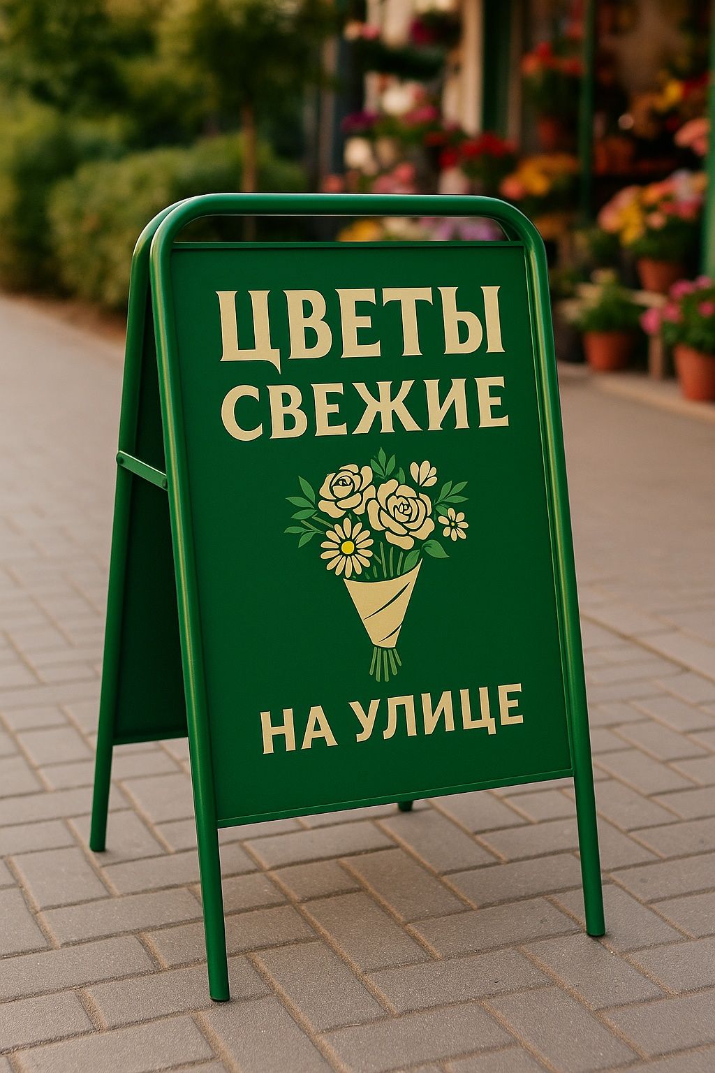 Металлические и деревянные штендеры на заказ | Лазерная резка и печать