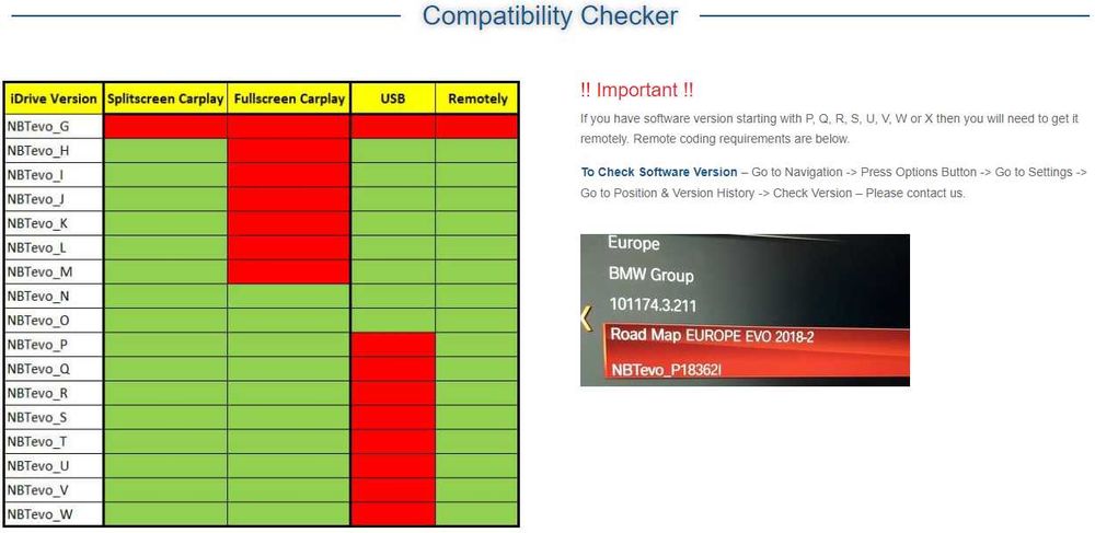 BMW Apple Carplay Waze Google Maps NBT EVO iD4 iD5 iD6 EntryNav2 Live