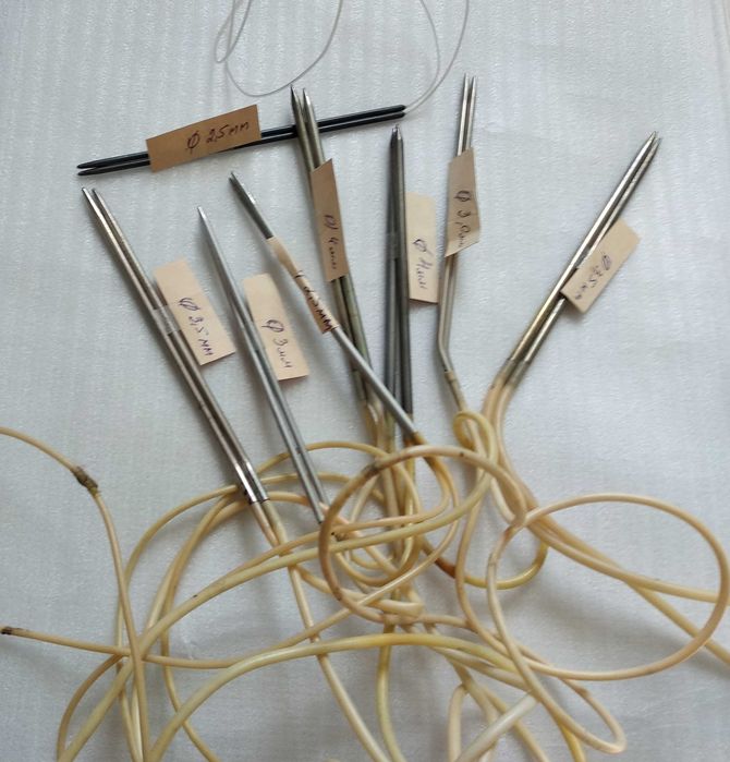Спицы круговые для вязания