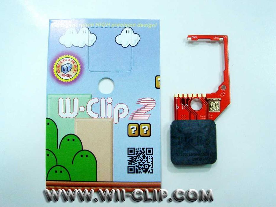 WiiKey nou modchip Wii D2 W.CLIP 2 V14 Mod rar fara lipituri