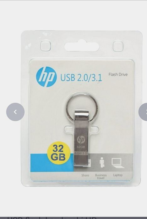 Fleshka usb yengi 32 gb 65 GB HP