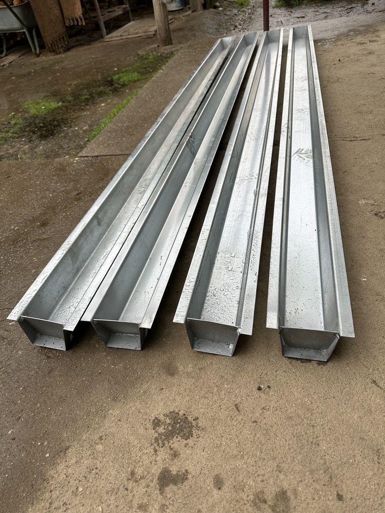 Matrite (forme) metalice stâlpi beton/spalieri, tabla 2mm(cofraje)