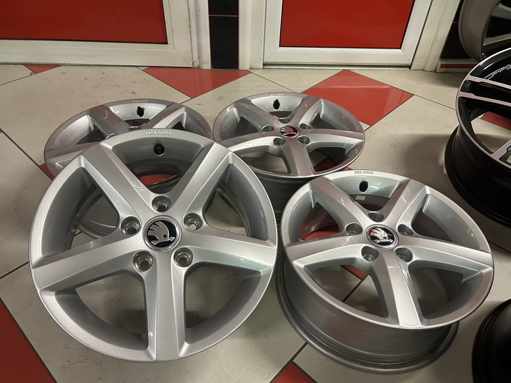 Данти 15 цола 5х112 Golf 5 6 7 Caddy Touran Skoda Oktavia Нови Оригина