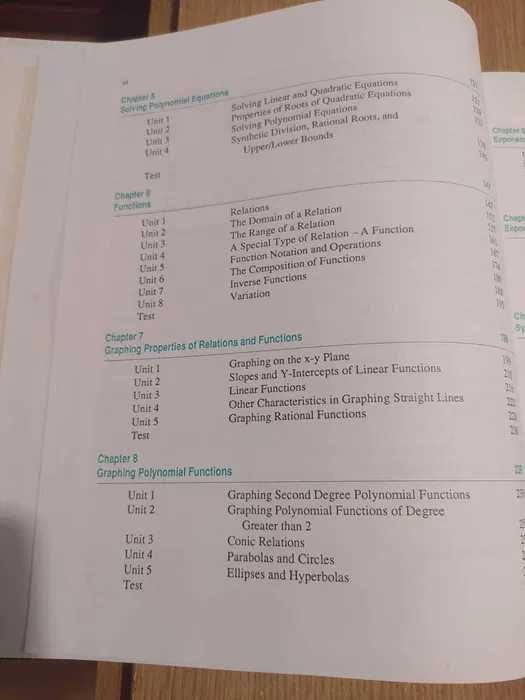 Focus on College Algebra - Robert Hackworth, J. Howland, G. Schultz