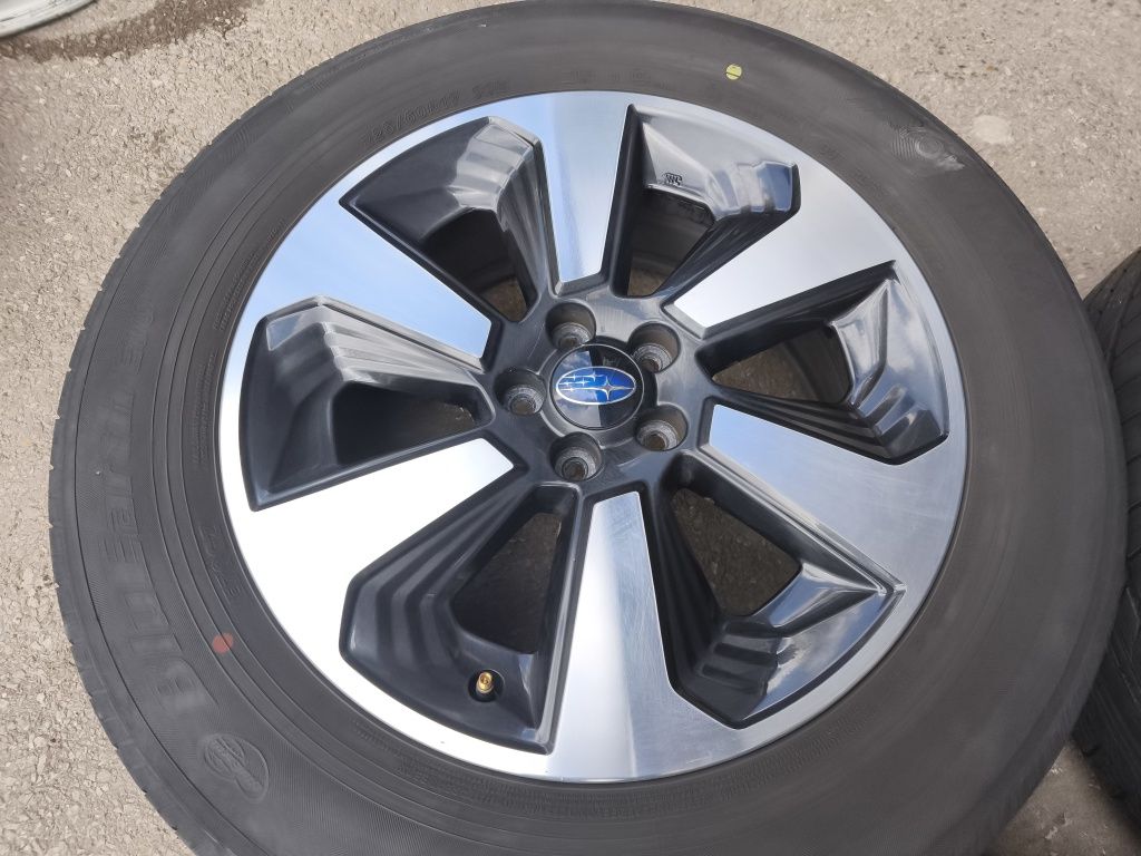 17" оригинални алуминиеви джанти за Subaru Legacy.