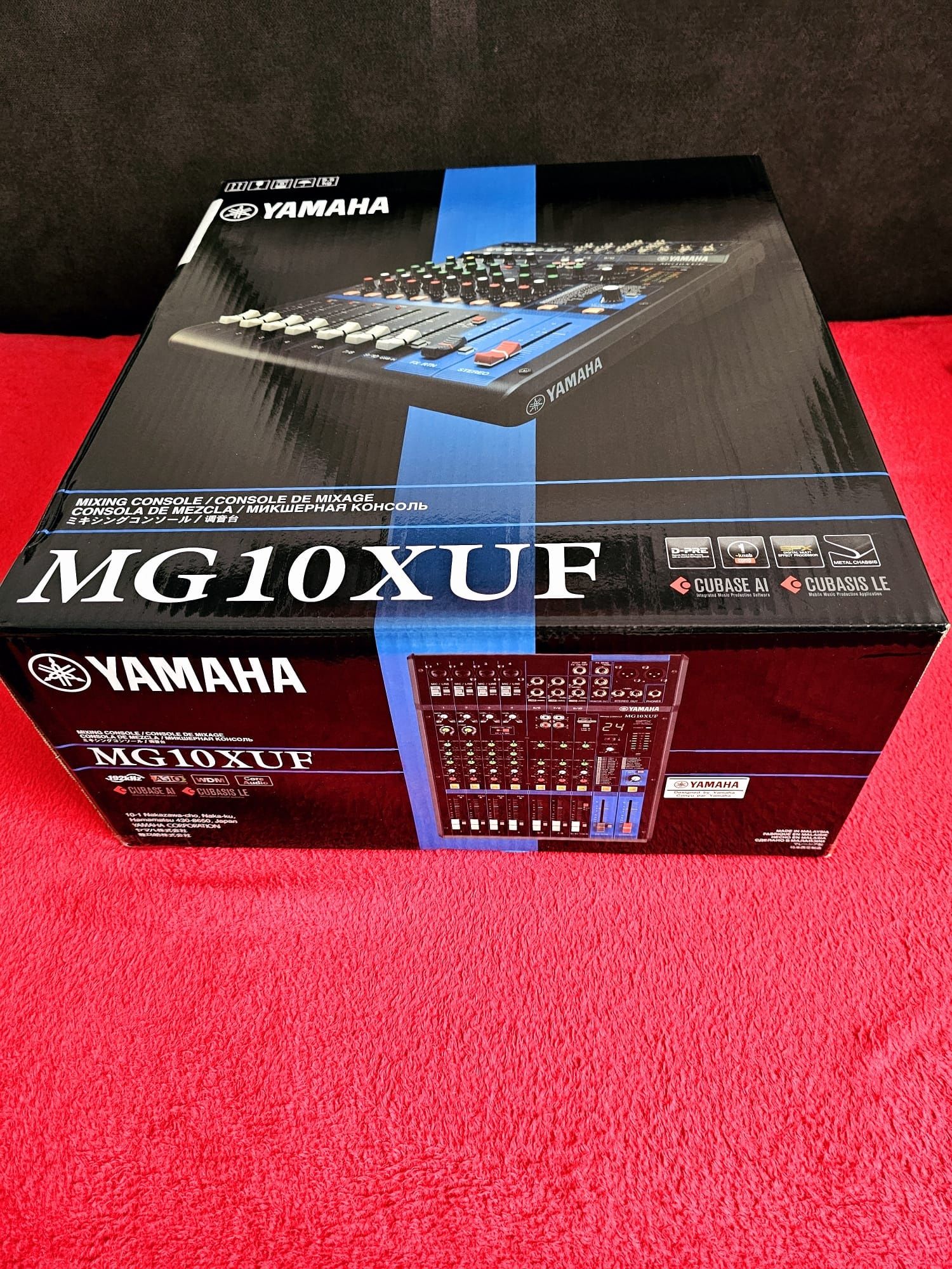 Mixer audio Yamaha cu interfață USB nou cu factura și garantie